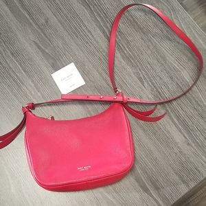 Red Kate Spade crossbody purse